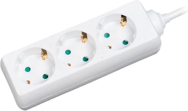 LogiLink LPS205 strømforlænger 1,4 m 3 AC-udgang(e) Hvid