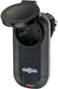 Miniatyrbillede 4 af 11: Brennenstuhl Wireless Switch Sæt RC CE1 0201, 2 trådløse stikkontakter (udvendig IP44, med håndholdt sender og højere kontaktbeskyttelse) sort