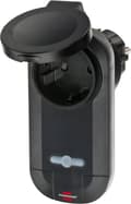 Miniatyrbillede 9 af 11: Brennenstuhl Wireless Switch Sæt RC CE1 0201, 2 trådløse stikkontakter (udvendig IP44, med håndholdt sender og højere kontaktbeskyttelse) sort