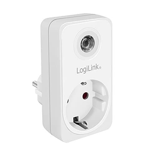 LogiLink adapterkontakt med skymningssensor, vit - för marknaden: D / Nl / A / L - 1 st (PA0263)
