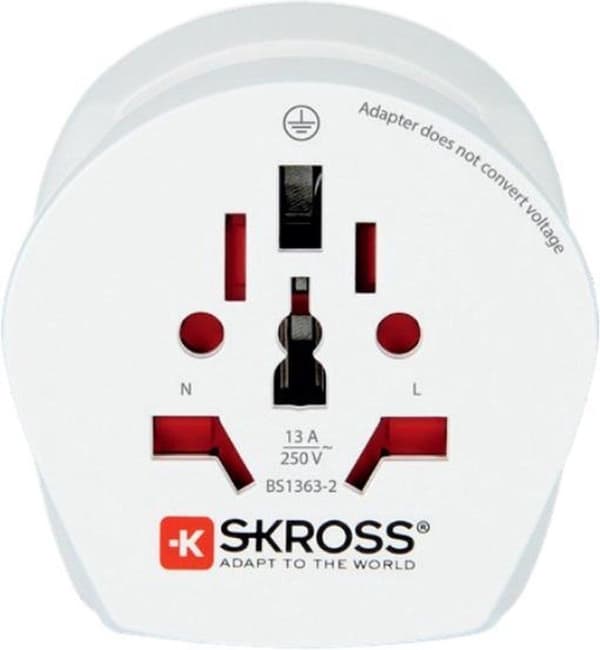 Skross 1.500202-E Matkapistoke CO W to SA