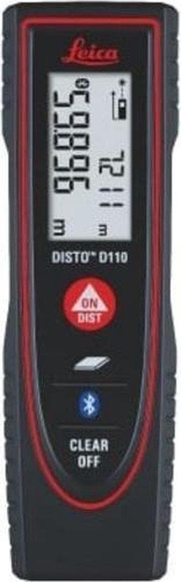 Leica Disto D110 Avståndsmätare i väska - bluetooth - 60m