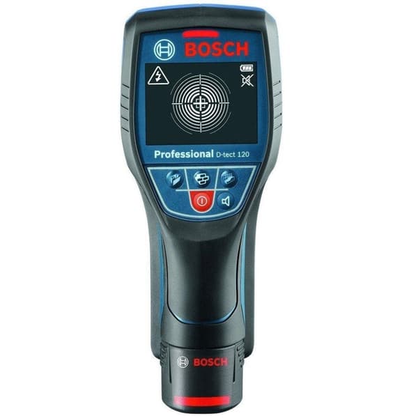 Bosch Professional Locator D-tect 120 0601081301 Lokaliseringsdjup (max.) 120 mm Lämplig för trä, järnmetall, icke-järnmetall,