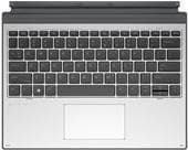 HP Premium - Tastatur - med ClickPad - baggrundsbelyst - POGO pin - Tysk - til Elite x2 G8 Sølv