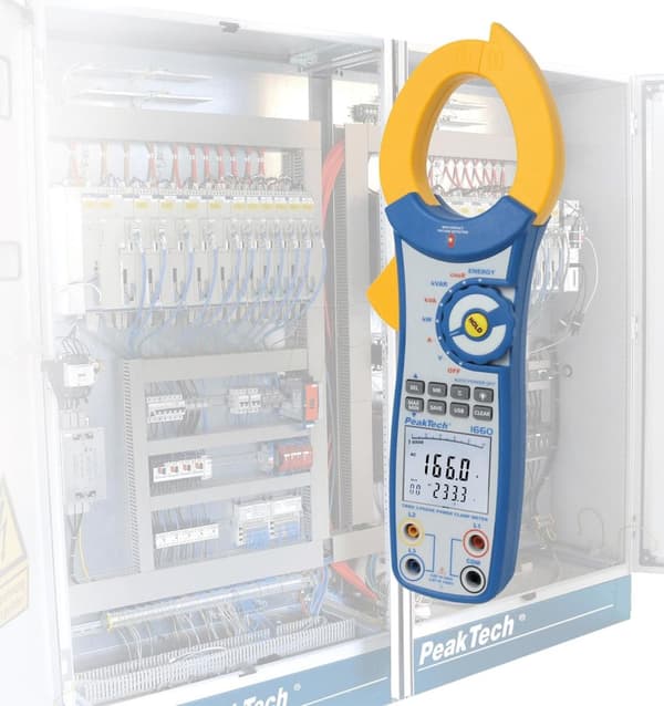 PeakTech strømklemme 750 kW 1000 AAC TRMS AC (PeakTech 1660)