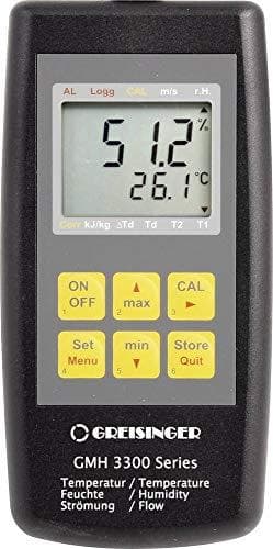 Greisinger GMH 3351 fugtmåler (hygrometer) 0% RH 100% RH dataloggerfunktion (478450)