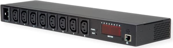 Værdi 19.99.3420 Power Distribution Unit (PDU) 8 AC-udtag 1U Sort (19.99.3420)