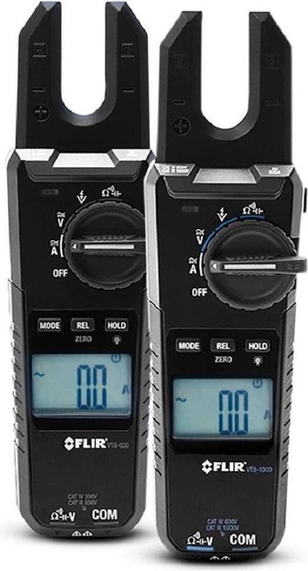 FLIR VT8-1000 Clamp Meter Digital CAT IV 600 V, CAT III 1000 V Näyttö (määrät): 6000