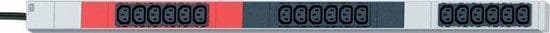 Bachmann Zero U-Space IT PDU Basic - strømfordelingsenhed (rack - monteres) - 400 V - input, input CEE 7/7 - output terminals: 18 - 0U