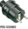 Miniatyrbillede 1 af 3: Gossen Metrawatt GTZ3228000R0001 Adapterstik GMC-I stikelement PRO-Schuko 1 stk.