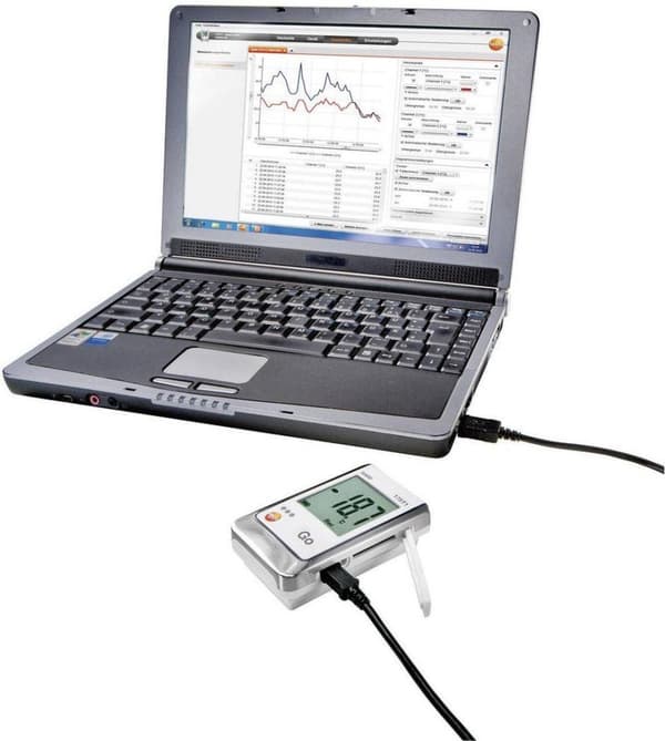 testo 175 T2 Temperaturdatalogger Enhed, der skal måles: Temperatur -40 til +120 °C