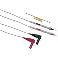 Fluke säkerhetstestledningssats [Lamellplugg 4 mm - testspets] 1,00 m Svart, Röd TL910 (1616632)