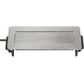 Miniatyrbillede 6 af 11: Brennenstuhl Indesk-Power skrivebord forsænket strømskinne med 3 kontakter og 2x USB / aluminium - 2 meter