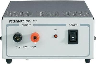 Voltcraft FSP 1212 laboratoriestrømforsyning, fast spænding 11-15 V/DC 12 A 180 W Antal udgange 1 x