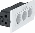Miniatyrbillede 1 af 2: OBO Bettermann Drive Box Arbejdsflade MODUL45 SDERWD0GN3B 84 x 185 x 59 mm