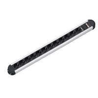 Tecline-stikdåse, 12-vejs uden omskifter 16A/3600W, tilslutningskabel: 1,75m (H05VV-F 3G1,5mm²) (331.012)