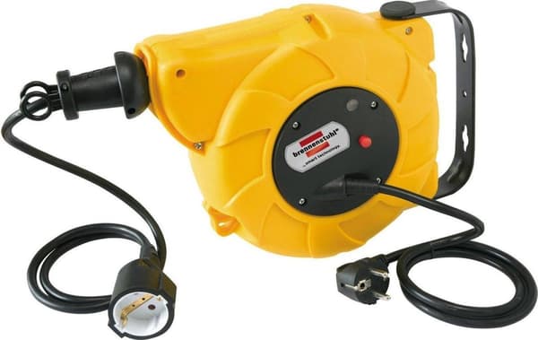 Brennenstuhl 1241020300 Automatisk kabelrulle - H05VV-F 3G1,5 - 9+2m