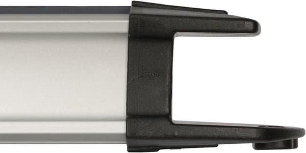 Brennenstuhl Premium-Alu-Line Technics pistorasia 12 koskettimella (2x6) / musta - 3 metriä