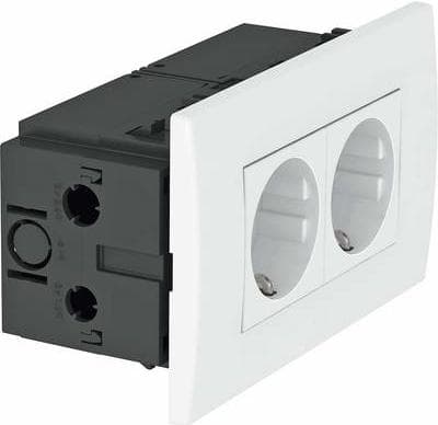 BETTERMANN stikdåse 2-fold, 84x140x59mm SDE-R
