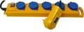 Miniatyrbillede 3 af 3: Brennenstuhl 1159900805 Stikkontakt med afbryder 5-vejs Gul PG stik 1 stk.