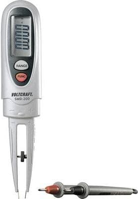 VOLTCRAFT SMD-200 kädessä pidettävä yleismittari digitaalinen CAT III 600 V näyttö (määrät): 6000