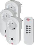 Miniatyrbillede 1 af 8: Brennenstuhl 1507040 Comfort-Line radiostyret kontaktsæt - 1000W - 433,92MHz