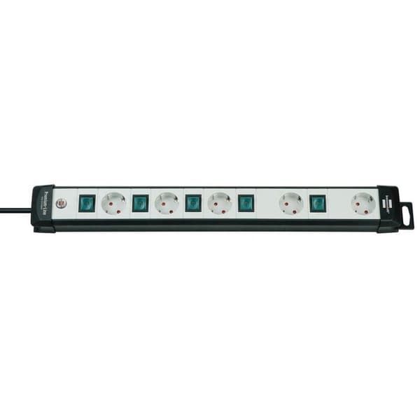 Brennenstuhl 5-vägs förlängningsledning Premium-Line Technics 1951550600