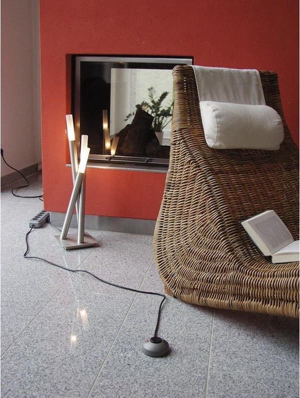Brennenstuhl Eco-Line Comfort Switch-stik med 6 kontakter og fodkontakt / sort - 2 meter