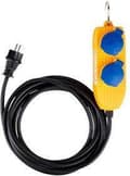 Miniatyrbillede 2 af 6: Brennenstuhl 1169200010 Power Block 4 fold - 5m