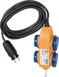 Miniatyrbillede 1 af 6: Brennenstuhl 1169200010 Power Block 4 fold - 5m