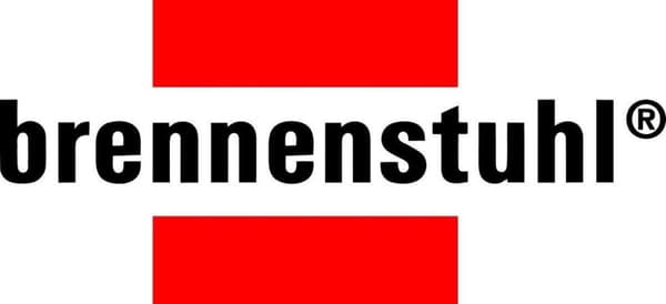 Brennenstuhl Premium-Line strømskinne med 8 kontakter / sort - 3 meter