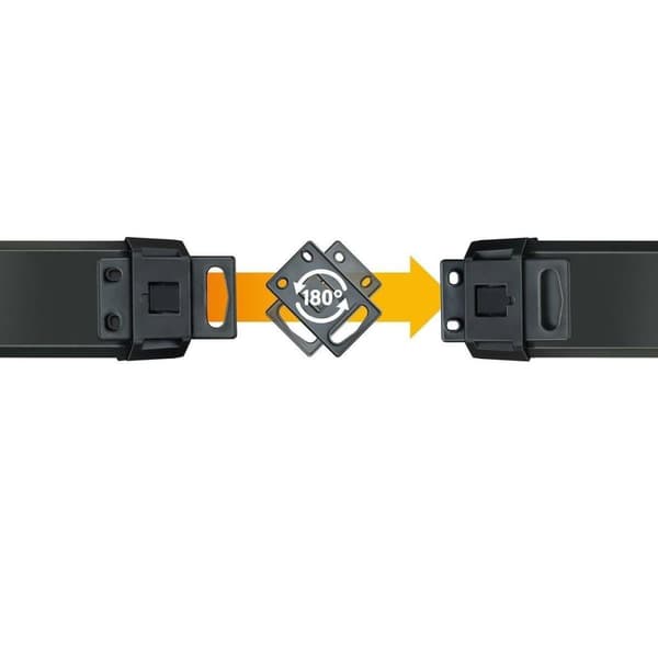 Brennenstuhl Premium-Line strømskinne med 8 kontakter / grå / sort - 3 meter