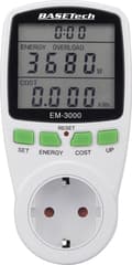 Pikkukuva 1 / 6: Basetechin energiakustannusmittari - 3680 wattia - EM-3000
