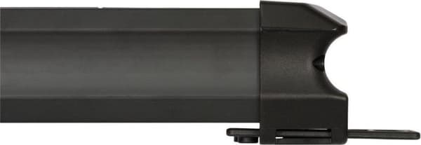 Brennenstuhl Premium-Line strømskinne med 4 kontakter / grå / sort - 5 meter
