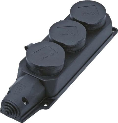 Bachmann - Pistorasia - AC 230 V - lähtöliitännät: 3 (3 x virtalähde) (381.109)