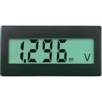 Voltcraft DVM230G digitaalinen paneelimittari, paneelimittarin asennusmitat 45 x 22 mm (DVM230G)