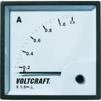 VOLTCRAFT AM-72X72/1A analog panelmåler AM-72X72/1A 1 A bevægeligt jern
