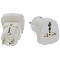 Bachmann netstikadapter - udløser (W) - Schuko (M) (921.000)