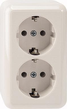 Merten MEG2421-8719. Stikkontakttype: CEE 7/3, understøttede stiktyper: CEE 7/4. Farve på produkt: Hvid. Indgangsspænding: 250 V, strøm (maks.): 16 A