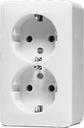 Pikkukuva 1 / 2: Jung Socket pistorasia suojakoskettimella 6020AWW