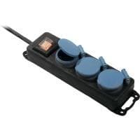 AS SCHWABE tredobbelt fatningsliste IP44 (38603)