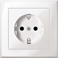 Merten MEG2300-1419 fatning CEE 7/3 hvid (MEG2300-1419)