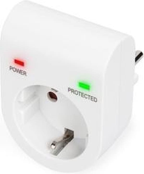Digitus DN-95400 ylijännitesuoja 1 AC ulostulo(t) 230 V valkoinen