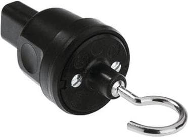 BACHMANN endestykke til lysledning 740.004 med krog 740.004 (740.004)