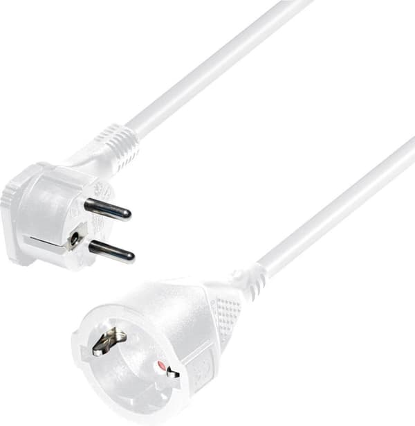 Brennenstuhl 1168980250 strømledning Hvid 5 m