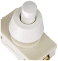 Miniatyrbillede 2 af 3: Bachmann 924.137 Trykknapafbryder 1P hvid elektrisk kontakt (924.137)
