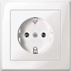 Merten MEG2301-1425 fatning CEE 7/3 hvid (MEG2301-1425)