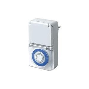 brennenstuhl daglig timer MMZ 44, IP44, hvid - til markedet: D / NL / A / L - 1 stk (1506170)
