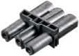 Bachmann - Adapter til strømstik - ST18 (M) til GST18 (W) - sort