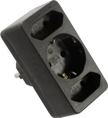 as - Schwabe fatningsfordeler 49112 sort (49112)